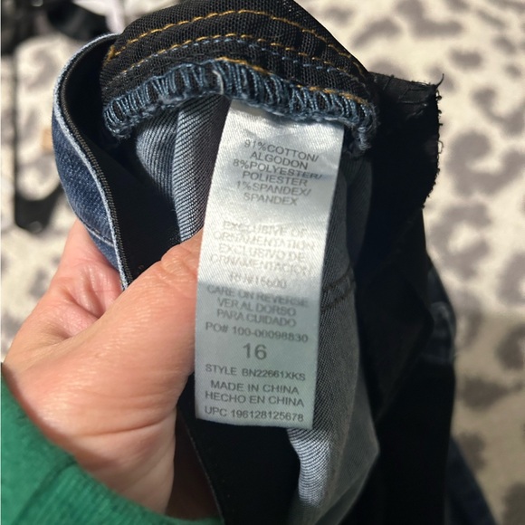 Democracy ab technology boot cut jeans size 16 - Picture 6 of 6